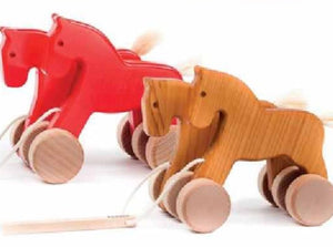 Double Horse Pull Toy